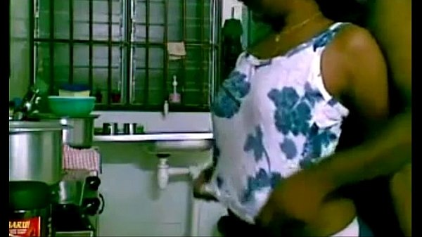 indian sex couple hardcore in kitchen